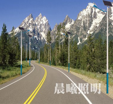鄉(xiāng)鎮(zhèn)道路5米太陽能路燈